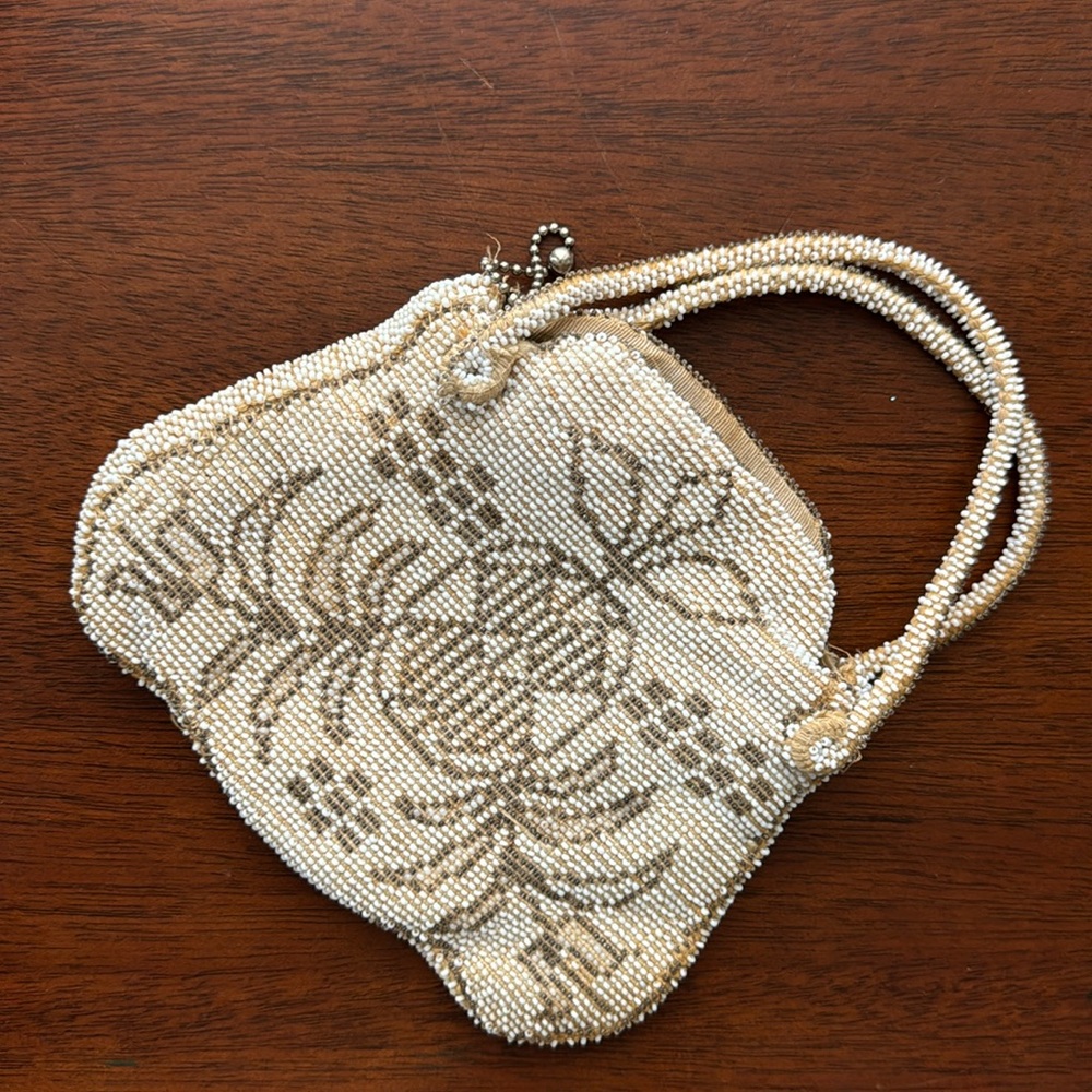 Vintage Beaded mini purse